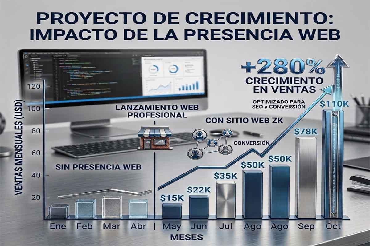 Crecimiento web - Desarrollo Web en El Tigre